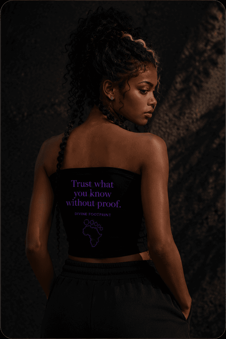 Anja β Trust what you know without proof.